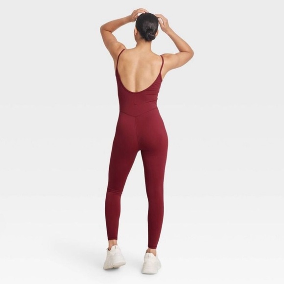 Maroon Joy Lab Active Jumpsuit - Picture 2 of 6